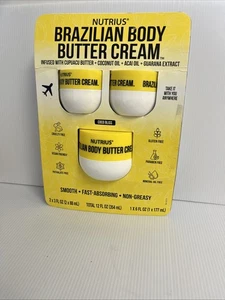 Nutrius Body Butter Cream, 3 Piece Set - Picture 1 of 1