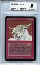 MTG Alpha Hurloon Minotaur BGS 8.0 (8) NM-MT card Magic the Gathering WOTC 3483