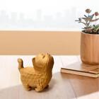 Petite Statue de chat en bois, ornement de chat, Sculpture décorative de chat,