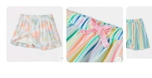 NEW CAT AND JACK SKORT  SIZE Large (10/12) , Strips and Tiedye ( Lots of 2) - Picture 1 of 8