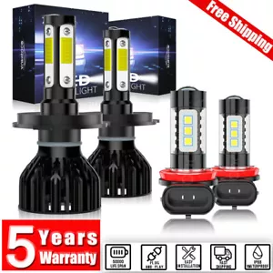 9003/H4 H11 LED Headlight Kit Super Bright White Bulb For Nissan Versa 2007-2021 - Picture 1 of 16
