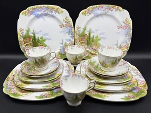 Royal Albert Kentish Rockery 5 Piece Place Setting x 4 Bone China England 20pcs - Picture 1 of 4