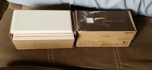 2 cajas allen + roth cada una paquete de 8 cervatillos 3 x 6 pulgadas azulejos de pared de cerámica esmaltada - Imagen 1 de 4