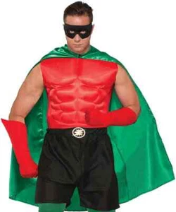 Be Your Own Hero Cape Superhero Halloween Adult Costume Accessory 6 COLORS - Picture 1 of 4