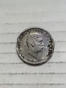 1883 Hawaii 1/4 Dollar Quarter 90% Silver Very Fine VF Details KM#5 Ex-Jewelry - Picture 1 of 2