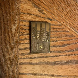 1988 John Deere Run With The Best Special Edition Belt Buckle - Picture 1 of 4