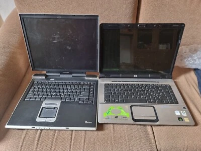  lotto stock notebook 2 hp e Toshiba-non funzionanti- leggi - Immagine 1 di 4