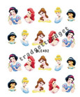 Disney Princess Mickey Minnie Nail Art Sticker Decal Manicure Water Transfer