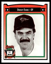 1991 Crown/Coca-Cola Baltimore Orioles Dwight Evans Baltimore Orioles #497