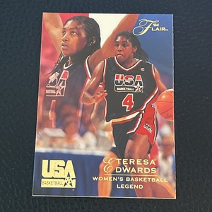 1994 Flair Teresa Edwards USA Basketball Legend #114.   K0504