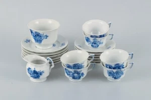 Royal Copenhagen, Blue Flower angular. Coffee service for six people - Picture 1 of 8