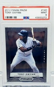 2012 Panini Prizm Tony Gwynn #140 PSA 9 Mint First Year Prizm HOF LOW Pop 3 💎 