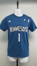 Neu Minnesota Timberwolves #1 Alexey Shved Herren Größen S Klein adidas Blau Top
