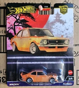 Hot Wheels JAPAN HISTORICS 4 - '72 TOYOTA COROLLA LEVIN [ORANGE] VHTF NEAR MINT  - Picture 1 of 5