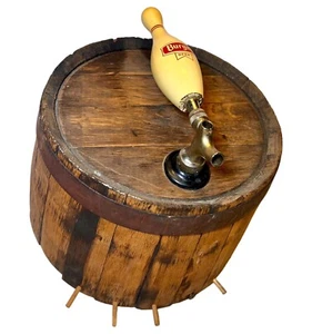 Vintage Beer Tap Knob Handle W/ Barrel Bowling Pin Burger Brewing Cincinnati OH - Picture 1 of 7