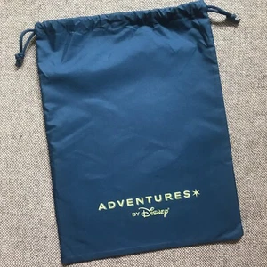 Adventures By Disney Blue Drawstring Holdall Shoe Bag Park DVC NEW R439 - Picture 1 of 4