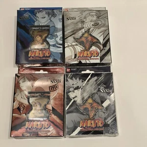 Set Of 4 Naruto Card Game CCG - Curse of the Sand Factory Sealed Starter Decks - Picture 1 of 5