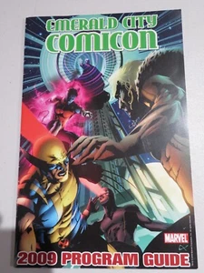 2009 ECCC X-MEN WOLVERINE PROGRAM GUIDE Emerald City Comiccon - Picture 1 of 1