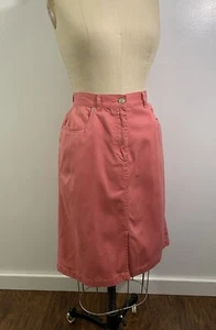 Pendleton Vintage 1990s Western Jean Skirt 10 - Picture 1 of 11
