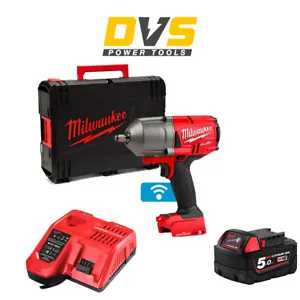 Milwaukee M18ONEFHIWF12-0 18v 1/2in FUEL ONE-KEY Impact Wrench Friction Ring 5Ah - Picture 1 of 1