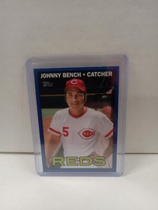 2021 Topps Update Series Cards That Never Were Blue Johnny Bench #CNW-7 Rookie