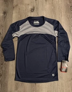 Cougar Sport Boy's Long Sleeve Shirt Large 14/16 Polyester Performance Dry Blue - Foto 1 di 18