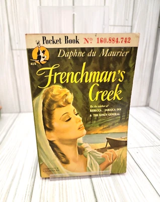 Frenchman's Creek Daphne Du Maurier 1947 PaperbackPocket Books #415 Romance - Image 1 of 4