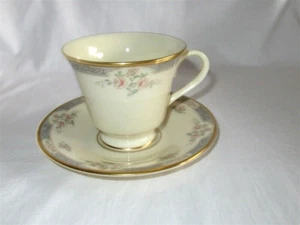 VTG LENOX CHINA SOMERSET CUP AND SAUCER UNUSED USA - Picture 1 of 3