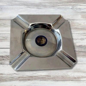 Vintage King George VI & Queen Elizabeth Coronation 1937 Metal Ashtray - Picture 1 of 2