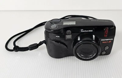 Olympus Super Zoom 3000, 35mm Camera Multi AF, FOR PARTS OR REPAIR ONLY - Image 1 of 4