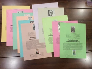11 1984 Commemorative Souvenir Sheets First Day Of Issue Stamps - Picture 1 of 12