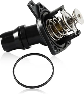 Engine Coolant Thermostat Assembly Compatible with Honda Accord 2.4L 2003-200... - Picture 1 of 9