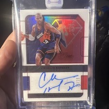 2021-22 Panini One And One Charles Barkley 75th Team Signatures Auto  15/15 Red
