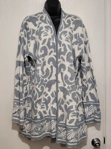 Weiche Umrandung elegante Strickjacke Pullover Damen Gr. XL eng Strick Arbeitskleidung - Bild 1 von 8