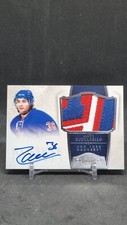 2010-11 Dominion #245 Mats Zuccarello JSY AU RC /99 auto rookie patch 