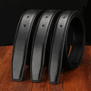 Reversible Belt Strap Replacement Genuine Leather Dress Belt Strap, 30. 32. 35mm - Picture 1 of 11