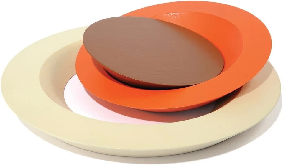 Plato de pastel ALESSI MC01 Essentiel De Patissiere Matali Crasset Pierre Herme 2010 Foto 1 de 4