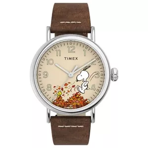 Timex Standard x Peanuts Snoopy Autumn Special Edition 40mm Watch TW2U86200 - Picture 1 of 6
