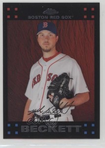 2007 Topps Chrome Josh Beckett #184