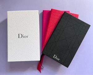 Christian Dior Notebook novelty a set of 3 NEW from JAPAN Authentic Journal - Picture 1 of 5
