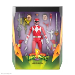 ¡NUEVO Super 7 Power Rangers Ultimates! Figura de acción Red Ranger - Imagen 1 de 3