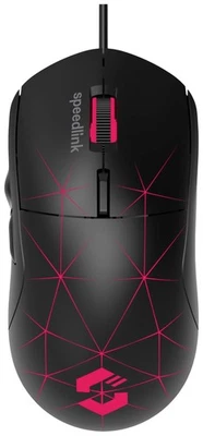 SpeedLink CORAX  Gaming-Maus USB    Schwarz 5 Tasten 3200 dpi Beleuchtet, Int... - Bild 1 von 4