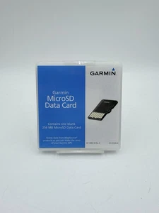 Scheda dati Garmin Micro SD 256 MB nuova sigillata in fabbrica 161-01038-00 - Foto 1 di 5