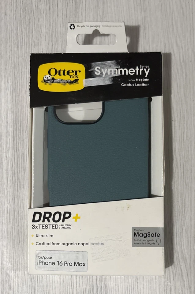 OtterBox Apple iPhone 16 Pro Max Symmetry Cactus Leather Series Case with