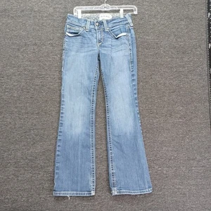 Ariat Real Denim Womens 27S (28"x28") Blue Western Bootcut Jeans - Picture 1 of 10
