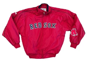 Majestic Boston Red Sox Chaqueta Abrigo MLB Béisbol Cremallera Bombardero Para Hombres Grande - Imagen 1 de 8