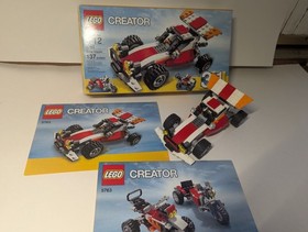 LEGO CREATOR 3 in 1: Dune Hopper (5763) 100% Complete with Original Box, Manuals