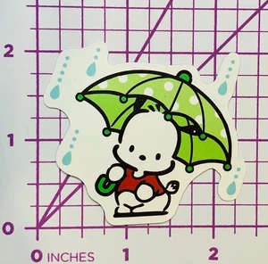 Pochacco Walking in the Rain Sticker Vinyl Decal Sticker Bomb Sanrio Cute Kawaii - Picture 1 of 4