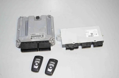 BMW F11 530d Dde Engine Control Unit Ignition Set 9301518 8573773 8572869 - Image 1 of 4