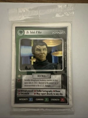 Star Trek CCG First Anthology 6-Card Exclusive Insert Factory Sealed (C) - Image 1 of 2